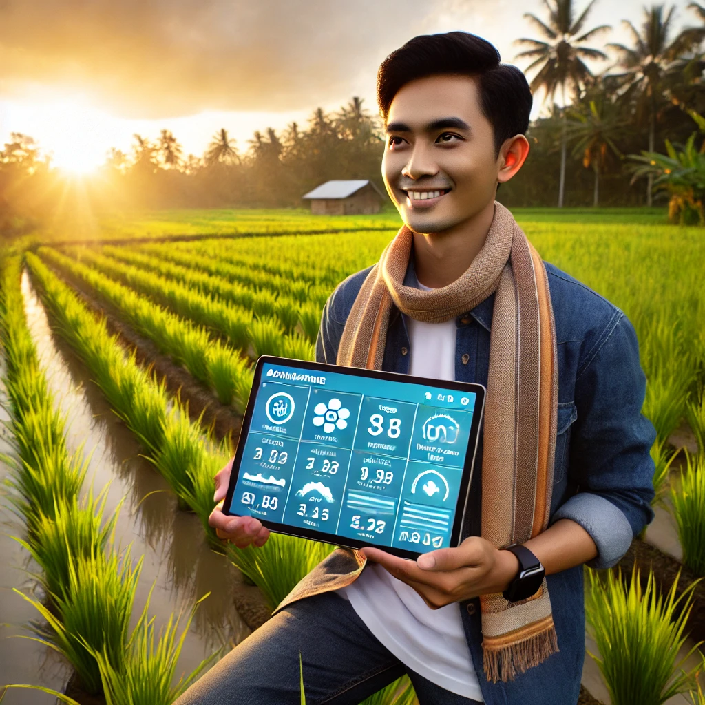 Inovasi Teknologi Pertanian: Petani Muda Indonesia Ciptakan Aplikasi Pemantau Tanaman