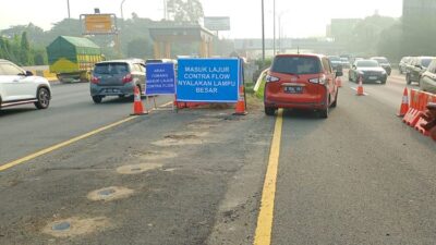 Tol Janger Padat Merayap: 3 Kendaraan Tabrakan, Awas Kejebak Macet!
